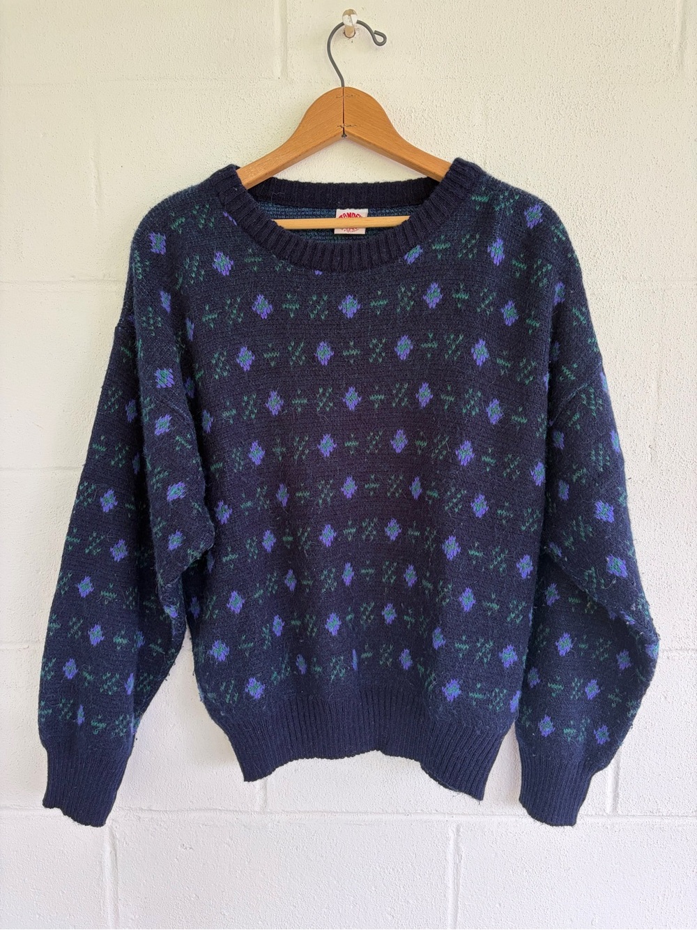 Tandem- Navy Crewneck Sweater